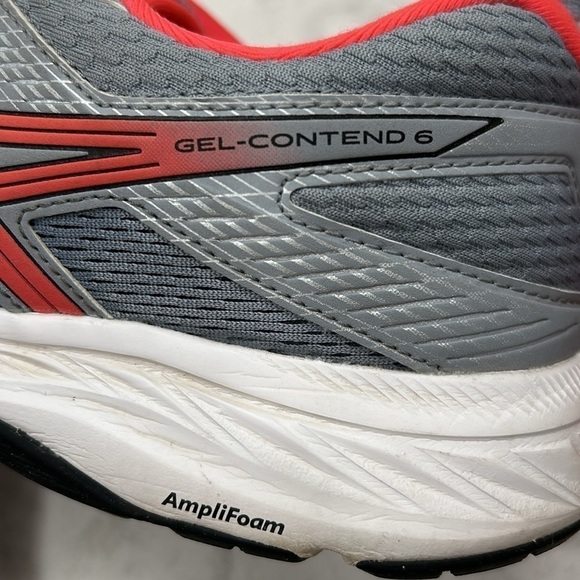 Women's ASICS GEL-Contend 6 Running Sneaker Sheet Rock/Diva Pink 8.5 - Picture 9 of 16